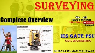 Surveying Complete Overview by Bharat Kumar Mahawar [upl. by Beaufert]