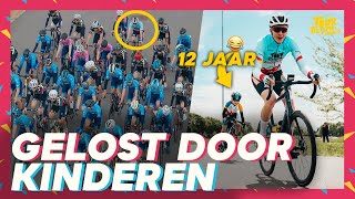 DEVIN VOOR HET EERST IN KOERS 😂  TOUR DE TIETEMA CYCLING TEAM 10 [upl. by Anelaj744]