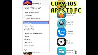 How to Copy IOS Apps to PC [upl. by Esaele]