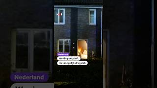 Woning ontploft met mogelijk drugslab [upl. by Ramyaj]