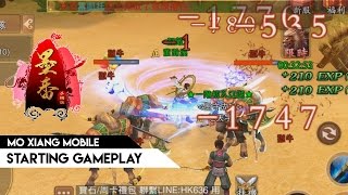 Mo Xiang Mobile TW  Starting gameplay [upl. by Kcirtapnaes91]