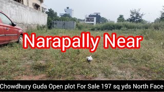 Hyderabad Near Narapally 197 sq ydsNorth Face per sq yd 38000 Full Lrs8897820946 [upl. by Athal]