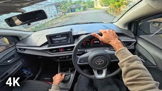 DRIVING POV  USER MANUAL SINI KUMPUL  DRIVE SMOOTH TOYOTA AGYA 12 MT [upl. by Siravrat]