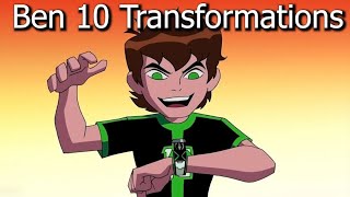 Ben 10 Omniverse All Transformations Of Season 5 [upl. by Konstance]