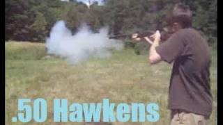 Shooting a Traditions St Louis Hawken 50 cal Rifle [upl. by Haydon508]