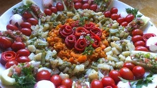 Fancy Salad Platter  طبق سلطة فاخرللمناسبات مترجم للعربي [upl. by Jenine509]