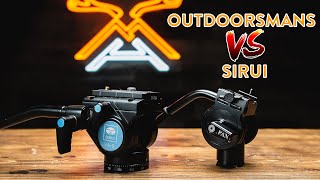 TRIPOD HEAD REVIEW Outdoorsmans Pan Head vs Sirui VA5 [upl. by Barbi709]