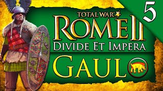 GALLIC KING OF THE ROMANS Total War Rome 2 DEI Gaul Campaign Gameplay 5 [upl. by Drolet]