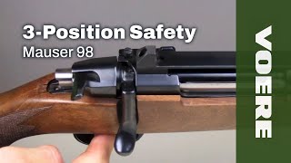 VOERE 3Position Safety Mauser 98 [upl. by Asilad356]