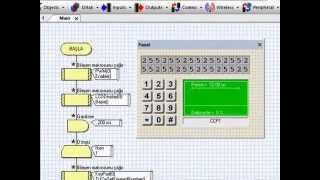 Flowcode Lessons PWM Control by Keypad [upl. by Albright757]