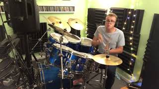 And We Danced  The Hooters Drum Cover [upl. by Casey393]