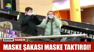 Maske şakası maske taktırdı [upl. by Longwood]