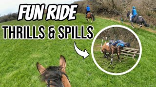 THRILLS AND SPILLS OF A FUN RIDE  EMD Eventing Vlog [upl. by Alor776]