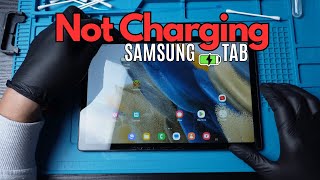 🥳 Easy Fix for Any Samsung Tablet Not Charge or Turning On diy [upl. by Evelin]