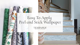 Easy To Apply Peel and Stick Wallpaper [upl. by Irol]