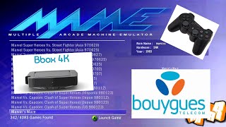 Comment jouer gratuitement aux jeux MAME sur la BBOX BOUYGUES TELECOM ANDROID avec une Manette PS3 [upl. by Annua]