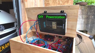 100 AH Lifepo4 DIY Powerstation mit Solar aufrüsten  Ben am Leben [upl. by Koo]