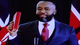 HON ALI HASSAN JOHO TAKING AN OATH OF OFFICE AS THE CS FOR MINING AND BLUE ECONOMY [upl. by Janette]