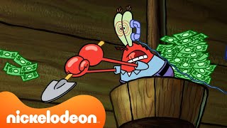 Spongebob  Tuan Krab Dihipnotis  Lebih Banyak Episode BARU  Nickelodeon Bahasa [upl. by Rednasela]