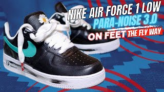 Nike Air Force 1 Low ParaNoise 30 Mine Came With Black Paint Already Flaking Off WTF 👀 [upl. by Brandyn]