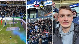 Away Fans Sing “Thogden is a WKER” at Bolton… [upl. by Honor]