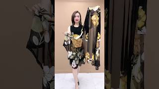 printed half inner with outer printed cotton suit trendingfashion fashiontrands [upl. by Serrell]