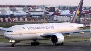 طائرات الخطوط الجوية العربية السعوديةAirlines of Saudi Arabia [upl. by Dudden143]