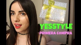 Primera compra en YESSTYLE TUTORIAL  UNBOXING 💜 Meredith [upl. by Ylra]