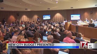 New city budget presented in Raleigh [upl. by Ignatzia582]