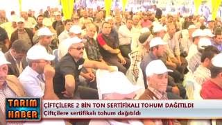 Çiftçilere 2 bin ton sertifikalı tohum dağıtıldı [upl. by Adnolehs]