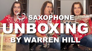 Unboxing Weissenberg Saxophone by Warren Hill  開箱韋笙堡中音薩克斯風 [upl. by Sadonia]