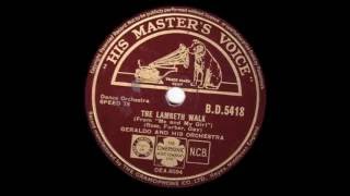 The Lambeth Walk  Geraldo amp his Orchestra  1938 [upl. by Traweek174]