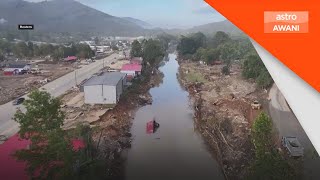 Lebih 200 maut akibat taufan Helene di AS [upl. by Sanoy]