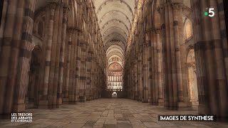 Cluny Abbey  short history with 3D animation of Cluny III  French spoken  English Dutch subs [upl. by Rogovy305]