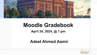 Moodle Gradebook [upl. by Anders]