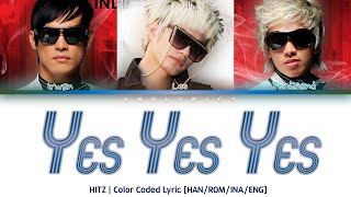 HITZ  Yes Yes Yes Color Coded LyricsLirik HANROMINAENG [upl. by Murry]