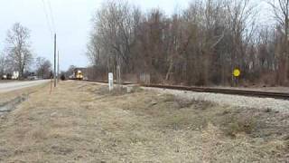 CSX D924 at SNS Wallaceburg [upl. by Nawoj]