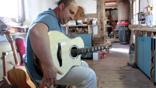 Frank Haunschild spielt Bariton Gitarre von Henning Doderer [upl. by Friedly]