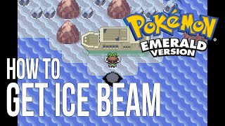 Pokemon Emerald Help Guide  How To Get Ice Beam TM13  Ganja Gamers [upl. by Dloreh]