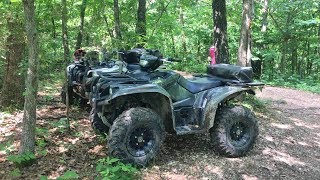 Chadwick ATV Trail Riding Yamaha Grizzly amp Kodiak 700s [upl. by Lightfoot]