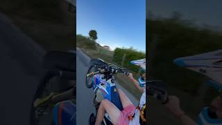 Wheeling 450 FE HUSQVARNA 2020 wheeliedirtbike motocross bikelife wheelie wheeling [upl. by Evol733]