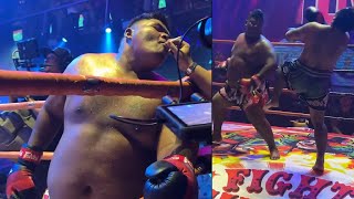 High Calorie Black Lunged Boxer Demoralizes His Opponent [upl. by Eindys]