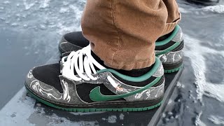 Nike SB Dunk Low QS There Skateboards Review and on Feet [upl. by Alejandro]