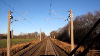 Führerstandsmitfahrt Flensburg  Padborg [upl. by Gensmer]