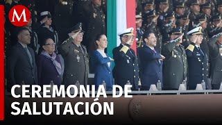 Fuerzas Armadas y Guardia Nacional reconocen a Claudia Sheinbaum como Comandanta Suprema [upl. by Nicol]