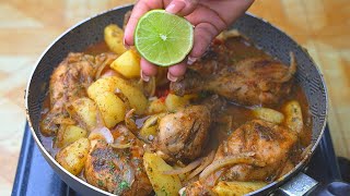 La receta de POLLO y papas que sorprendió a todos Un ALMUERZO rápido y sin complicaciones [upl. by Housen503]