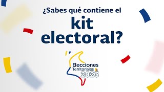 ¿Sabes qué contiene el kit electoral que se entregará en cada mesa a los jurados de votación [upl. by Yup]