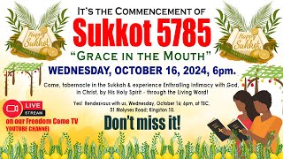 Tarrant Baptist Church  Freedom Come Ministries INTL SATURDAY evening Sukkot wordship service [upl. by Alioz]