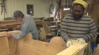 Building the TotalBoat work skiff  How to prep and apply varnish Episode 34 [upl. by Ressay]