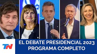 PRIMER DEBATE PRESIDENCIAL I Elecciones Generales 2023 [upl. by Introc]